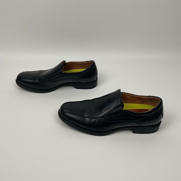 Florsheim Comfortech Ortholite Black Leather Slip On‎ Dress Shoes Business 11D main image 10